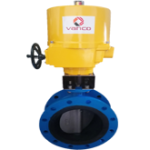 Flanged Butterfly valve with Electric Actuator